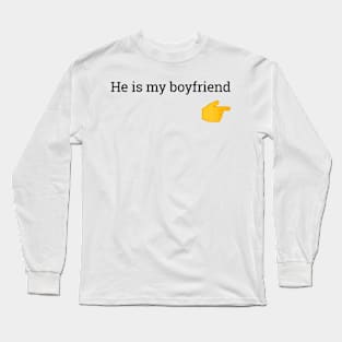 Boyfriend couple Long Sleeve T-Shirt